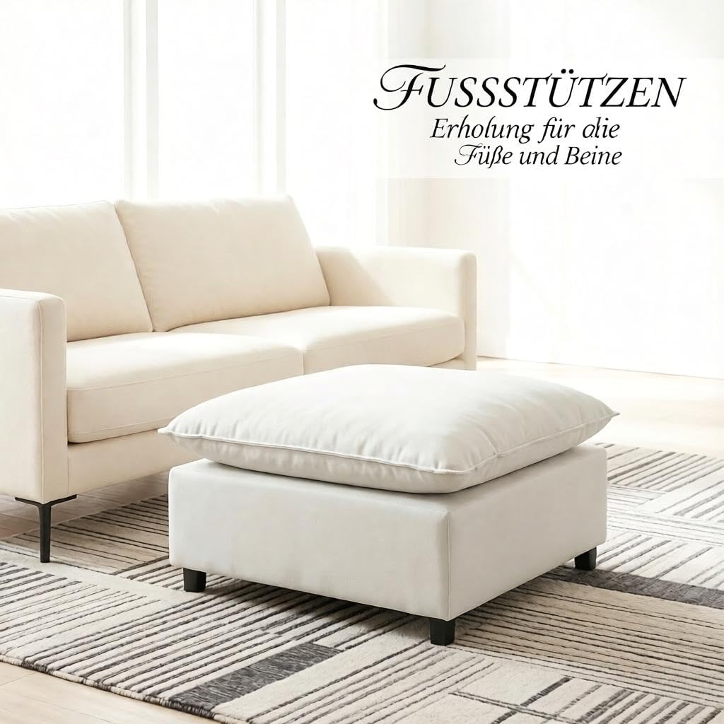 Generisch Quadratischer Fußhocker 75x75cm 120kg Tragfähigkeit