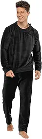 Pijama Longo Fleece Masculino Ultrasoft Frio Inverno