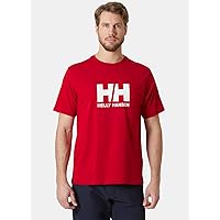 Helly Hansen Hommes T-Shirt avec Logo HH 3.0, Rouge