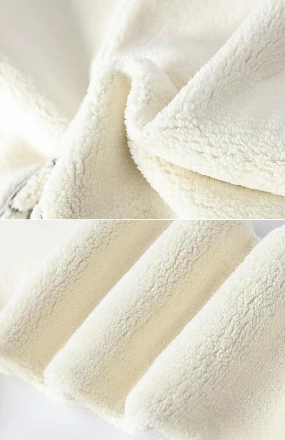 ZGZZ7 Men's Winter Quilted Fleece Lining Long Johns Bottoms High Waist Thermal Underwear Pants