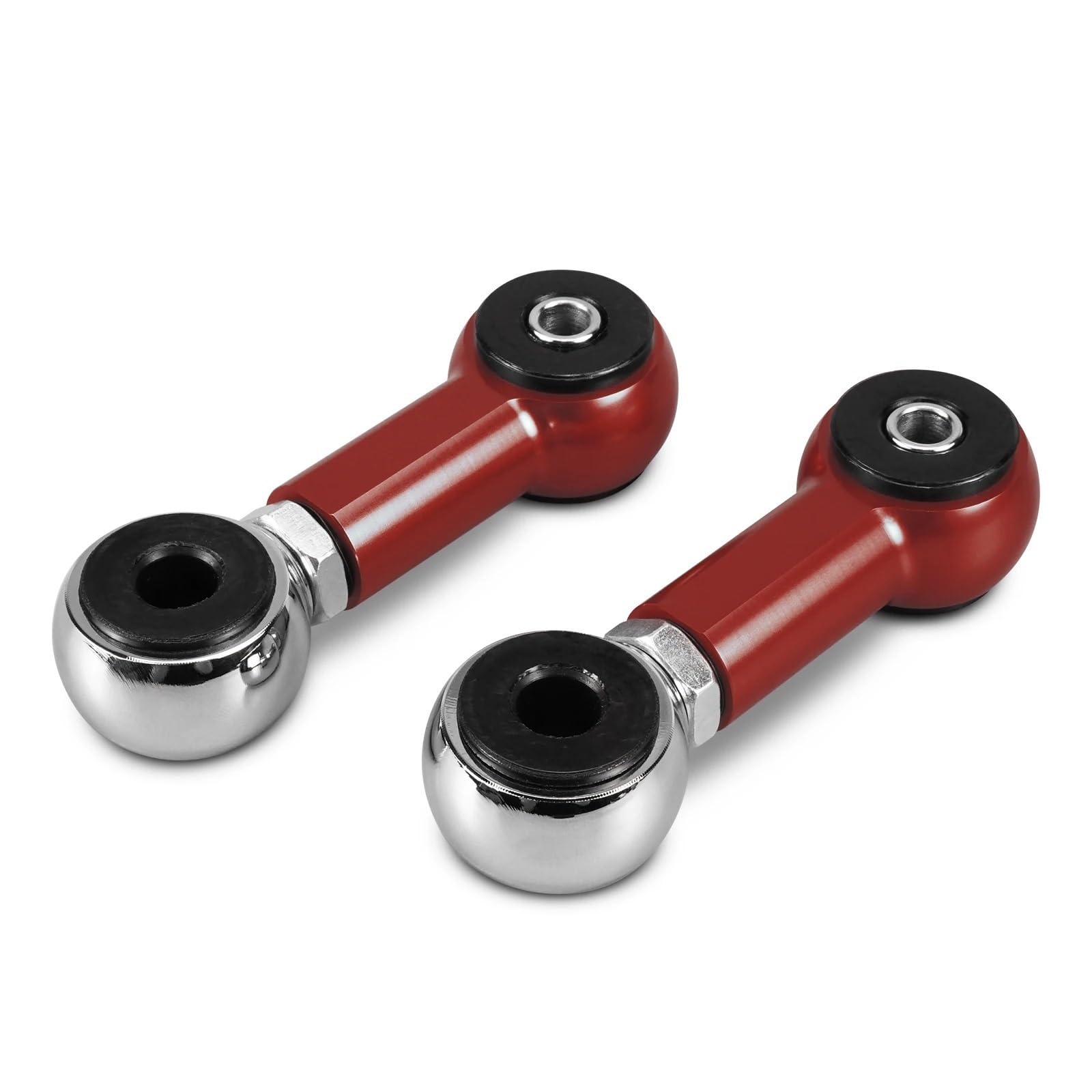 ogniwo stabilizujące Pasuje do Bmw | do E46 330i 330ci 325i 325ci 330xi 325xi 328i 328ci 323i 323ci regulowany tylny stabilizator(Red)