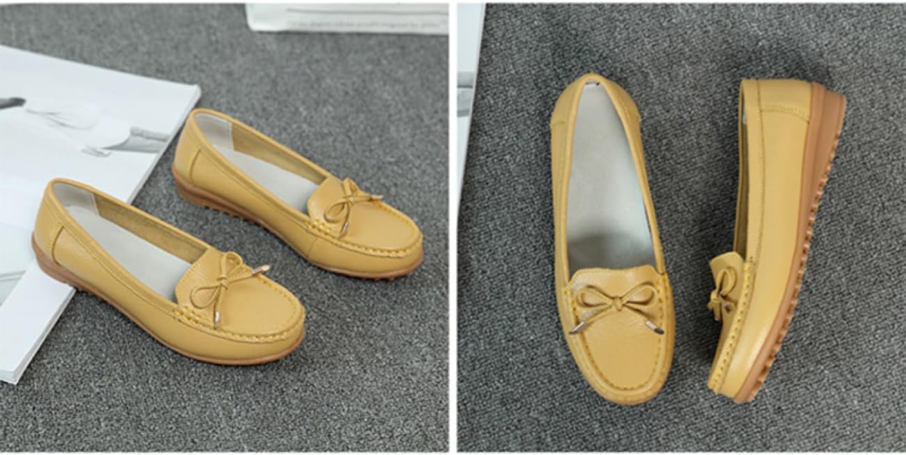 モカシン シューズ スリッポン フラット Jモカ ぺたんこ 軽量 痛くない 疲れにくい 歩きやすい コンフォートシューズ ヴィーガンレザー ゆったり  外反母趾 日本製 リーフ LEAFL 【幅広特注】 | やさしい靴工房 Belle & Sofa [PANLON] レディース モカシン シューズ 靴 スリッポン レディース 23.0cm フラット ぺたんこ 歩きやすい リボン