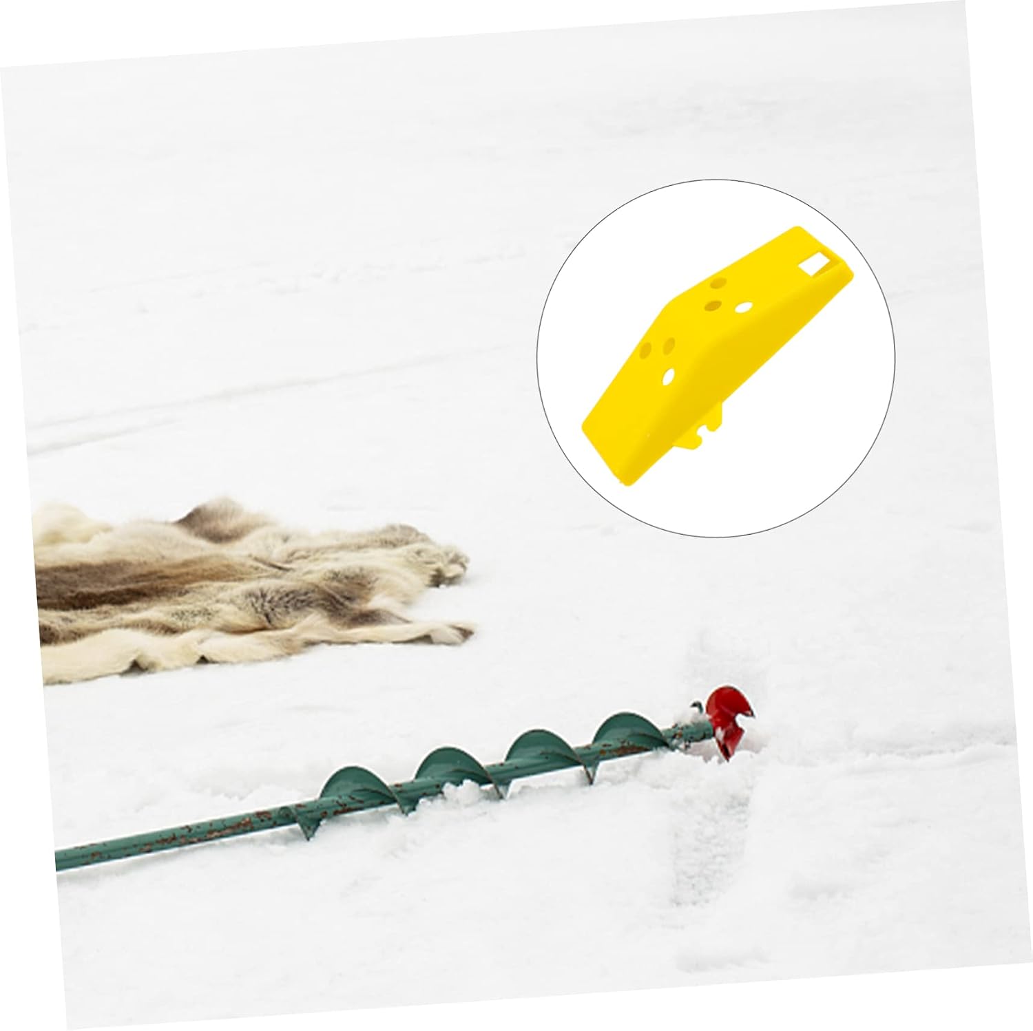 5Sets Ice Protector Durable Hand Cover Strap Fishing Supply for Safety Wear Prevention