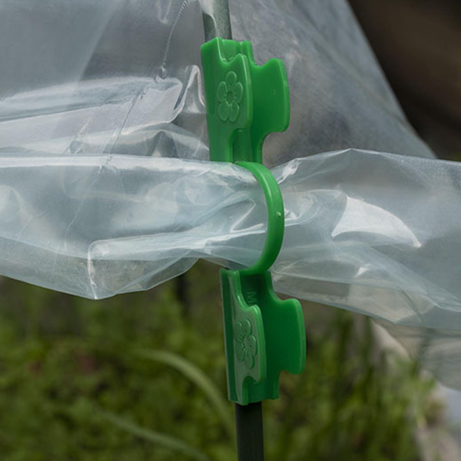 Gewächshausklemme, langlebige Kunststoffklammern für einfache Bedienung im Gartenbau (16mm)