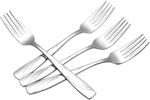 Miniatura 7 de Tenedores de cena de acero inoxidable de 16 piezas, tenedores de cocina de 8.19 pulgadas