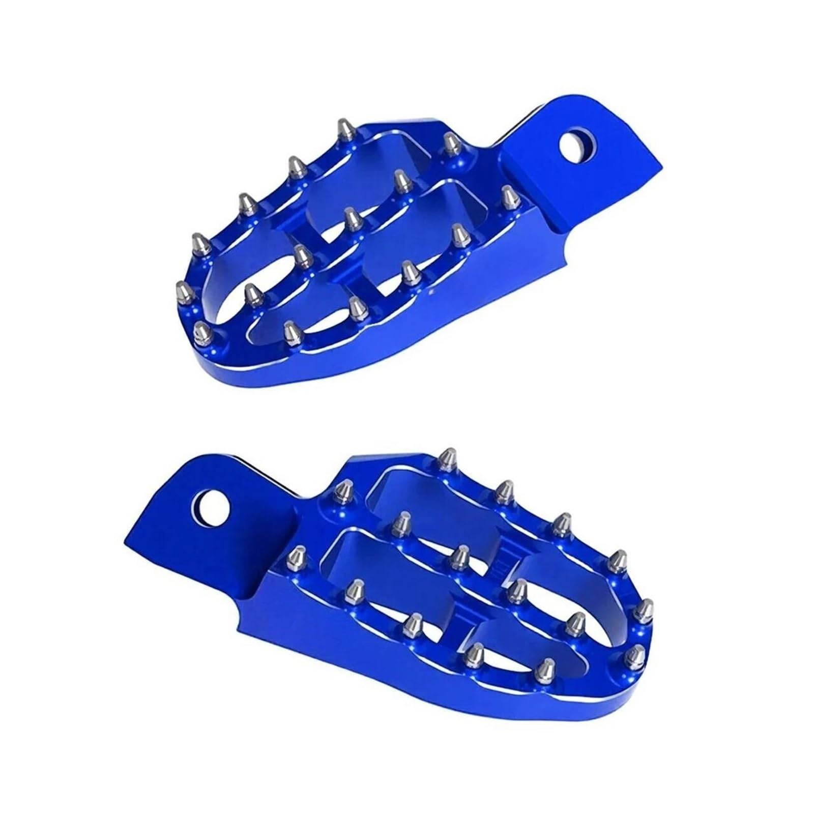 Pédale moto tout-terrain Monkey 125 Z125 cale pied avant bleu - 4