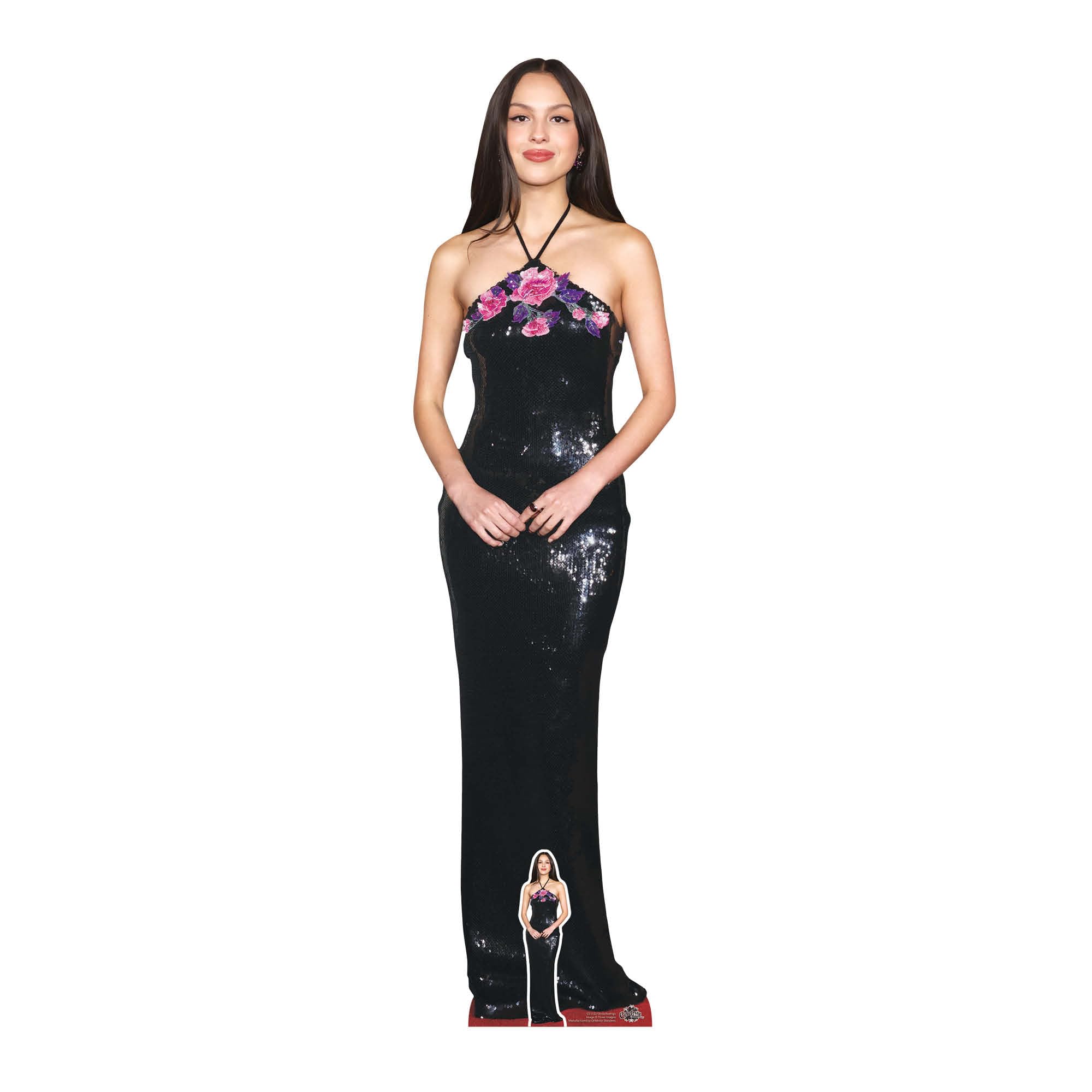 Star Cutouts CS1122 Olivia Rodrigo Lifesize Cardboard Cutout – Pop Star Party Decoration, Birthday Display & Music Fan Gift