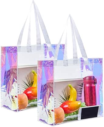 Bolsas Transparentes Aprobadas Por El Estadio Con Bolsillo Frontal Y
