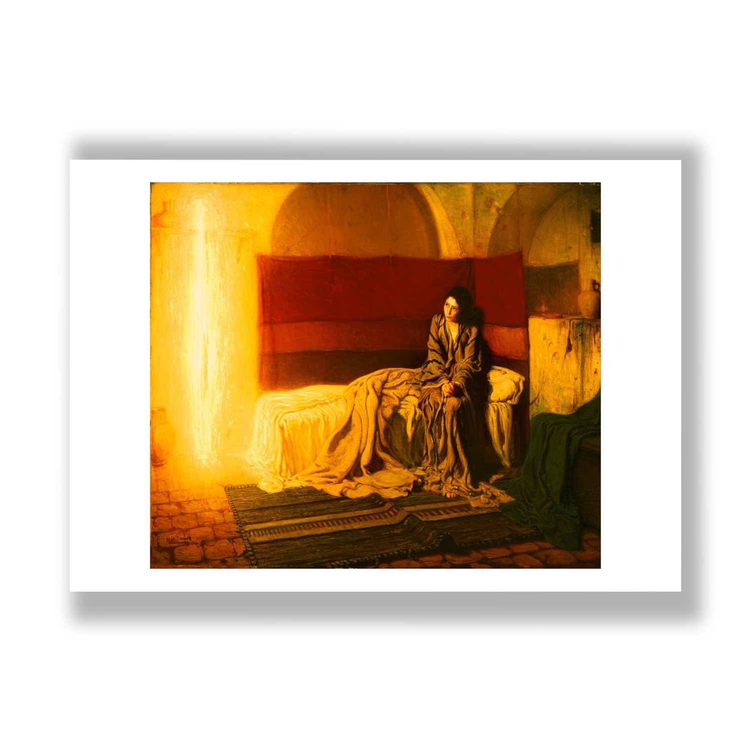 Impression d'art mate de l'Annonciation de Henry Ossawa Tanner Grand Format - 7