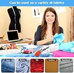 Handheld Sewing Machine Electric Sewing Mini Portable Sewing Machine Suitable for Beginners Sewing Clothes Family Travel DIY (Black)
