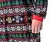 Marvel Adult Unisex Superhero Trio Ugly Sweater Allover Print One Piece Pajama Union Suit (S/M) Multi