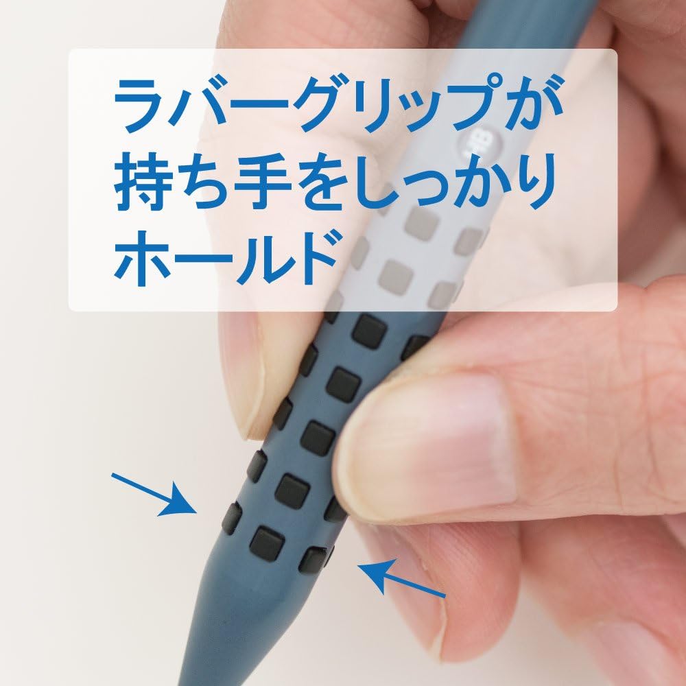 Pentel Sharp pen smash 0.5mm Q1005-4A gray blue