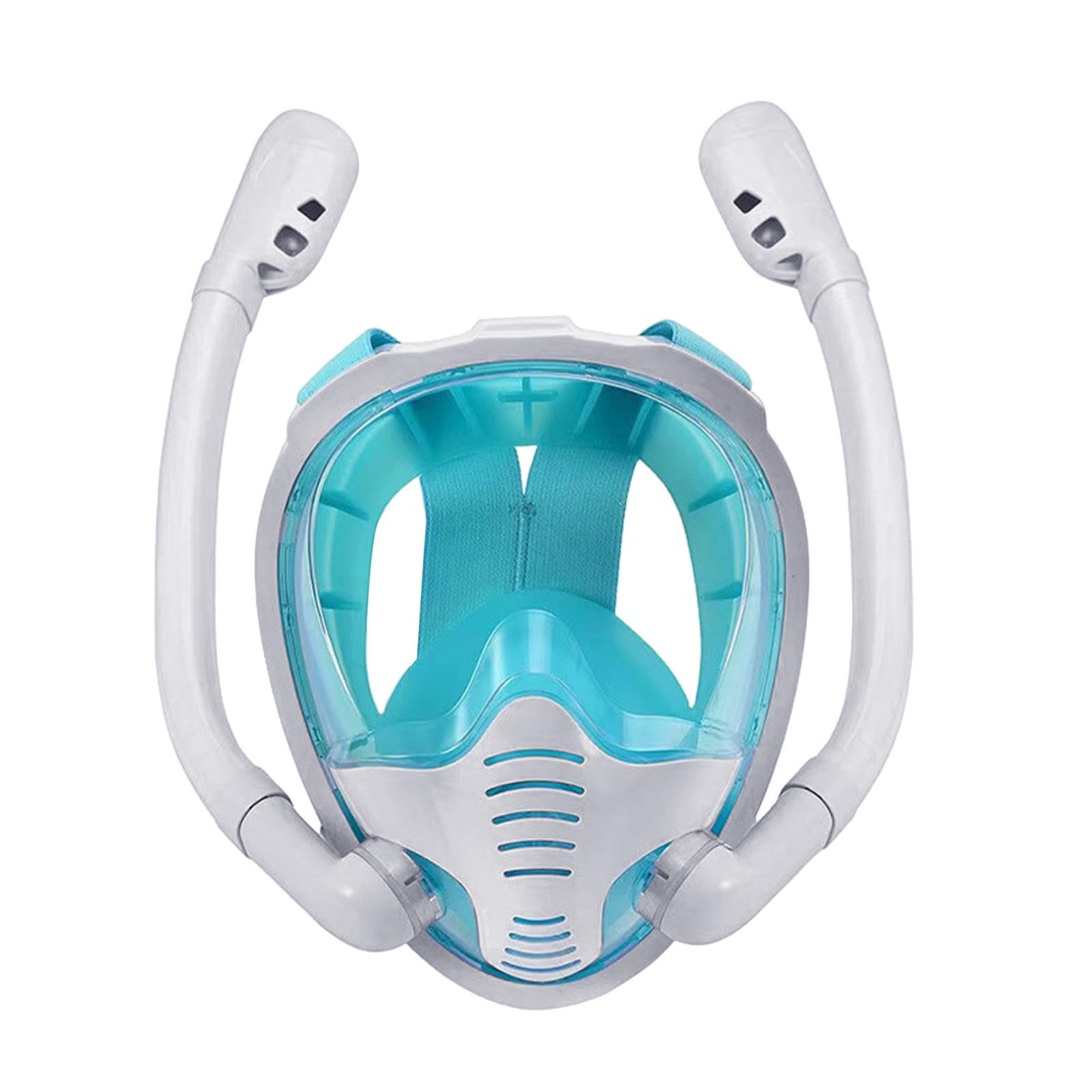 Equipo de Snorkel, Snorkel de Cara Completa Gafas de natación y Set de | Equipo de buceo anti-ligero de respiración segura para natación de entrenamiento de buceo