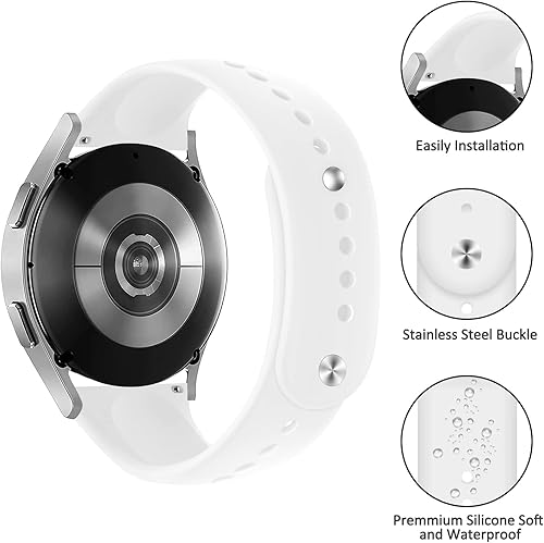 Vista 57 de For Samsung Galaxy Watch 3 Band 45mm/Gear S3 Frontier Band/Gear S3 Classic Band/Galaxy Watch 46mm Band for HUAWEI Watch GT 2/2 Pro/3/3 Pro 46mm