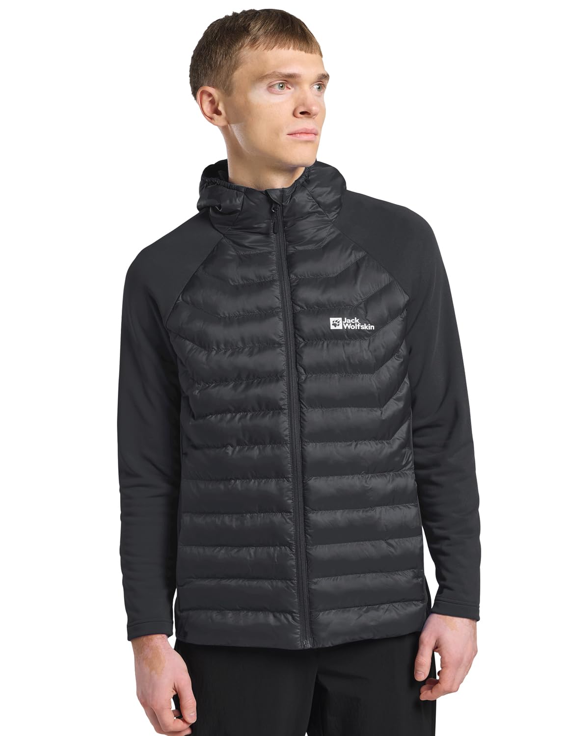 Jack Wolfskin Men's Routeburn Pro Hybrid M Fleece Jacket