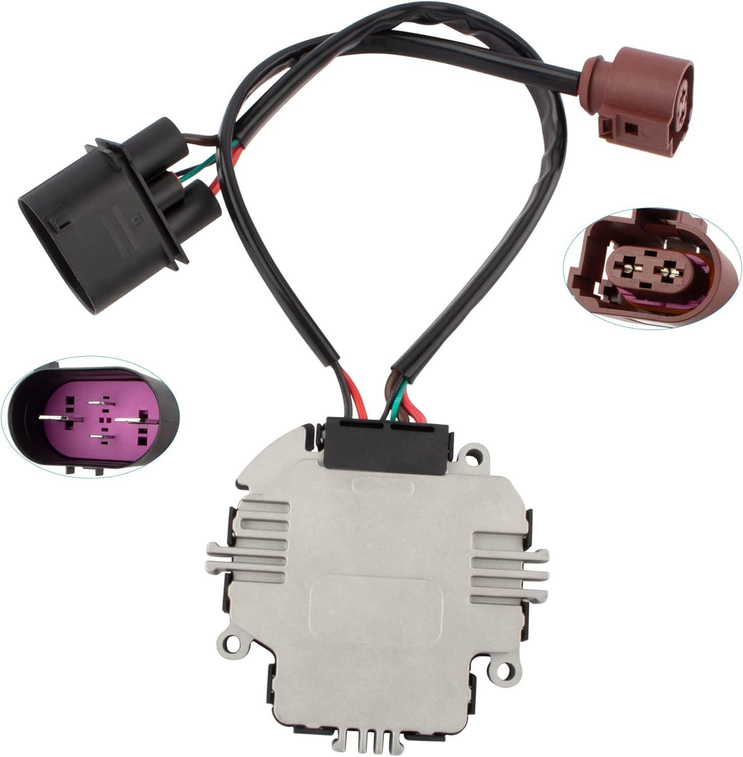 Appareil de commande de ventilateur - Module de commande pour A3 8P1 8P7 8PA Golf V VI Beetle - Numéro de pièce 1TD959455 1K0959455N 1K0959455N 1K0959455DL