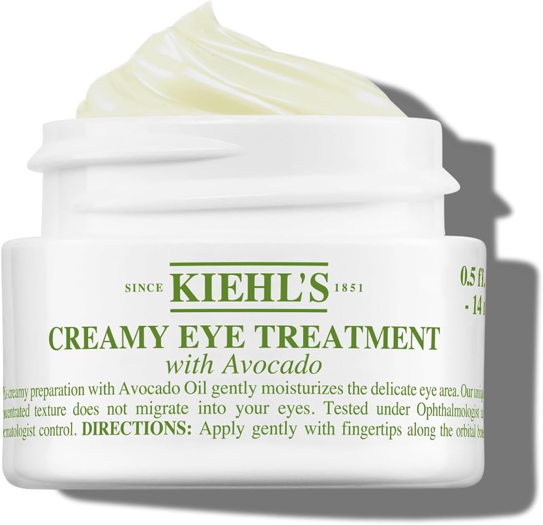 Kiehl’s Creamy Eye Treatment with Avocado 0.5oz 15ml, #64 Cream Beige, 0.5 Ounce (Pack of 1)