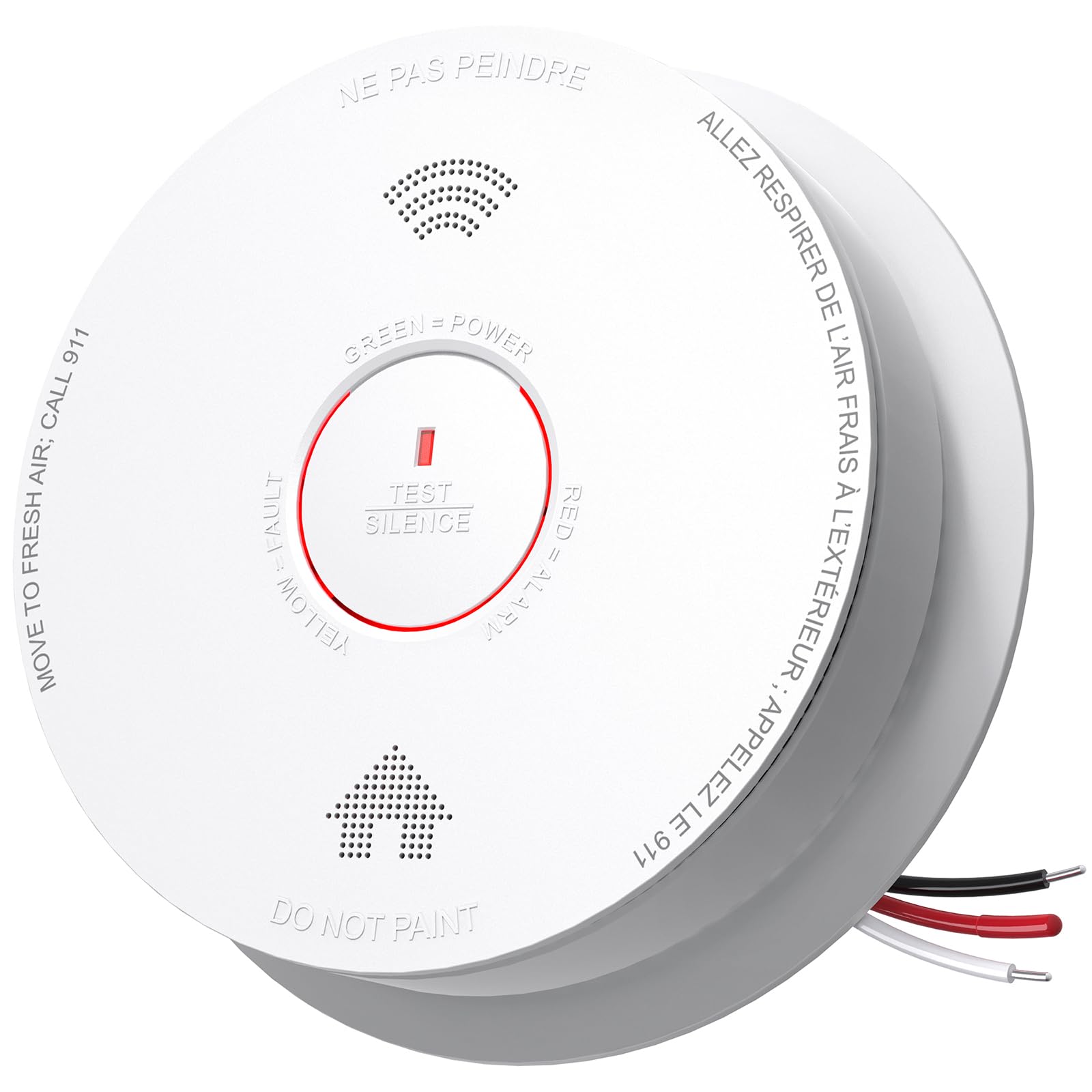 Siterwell 2-in-1 Carbon Monoxide & Smoke Detector Combo -13