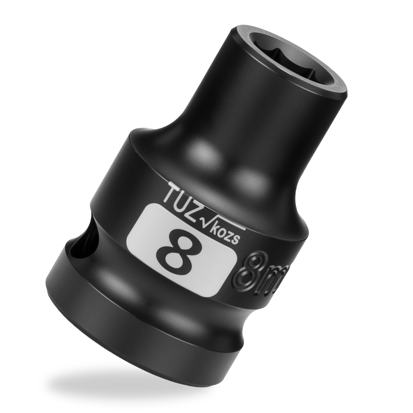 1/2 Inch Drive 8mm Shalllow Metric 6 Point CR-MO Impact Socket