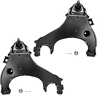 Vista 1197 de Detroit Axle - Kit de suspensión frontal de 8 piezas para Dodge Journey 2009-2015, 2 brazos de control inferiores, 2 rótulas, 2 varillas