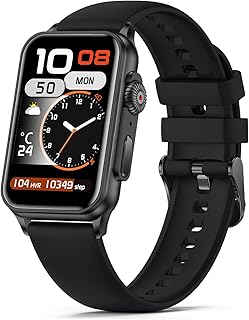 Fitness Tracker Answer/Make Calls, Smart Watch with Blood Pressure, Blood Oxygen, 24/7 Heart Rate Monitor, 120 Sport Modes Sleep Tracker with Step Counter, IP67 Waterproof Pedometer for Women Men