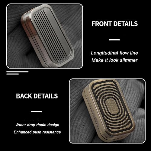 Miniatura 4 de STONESTAR Deslizador magnético de metal para ansiedad, juguetes para ansiedad con TDAH, juguetes para ansiedad para adultos, juguetes para ansiedad