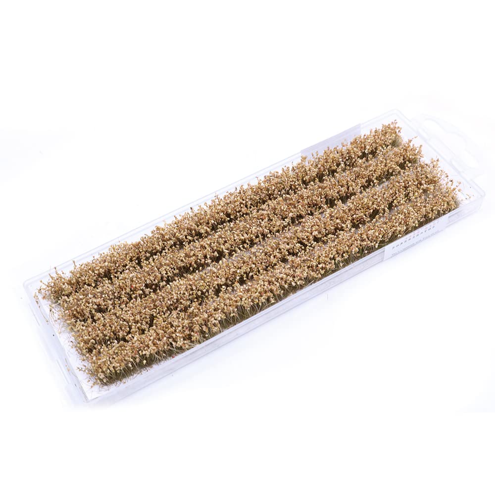 Tiardey Gold Static Rice Field Grass Model Rice Field Scene Railway Artificial Grass Miniature War Gaming Terrain Diy Model Railroad Scenery War Gaming Scenery - Wheat Field
