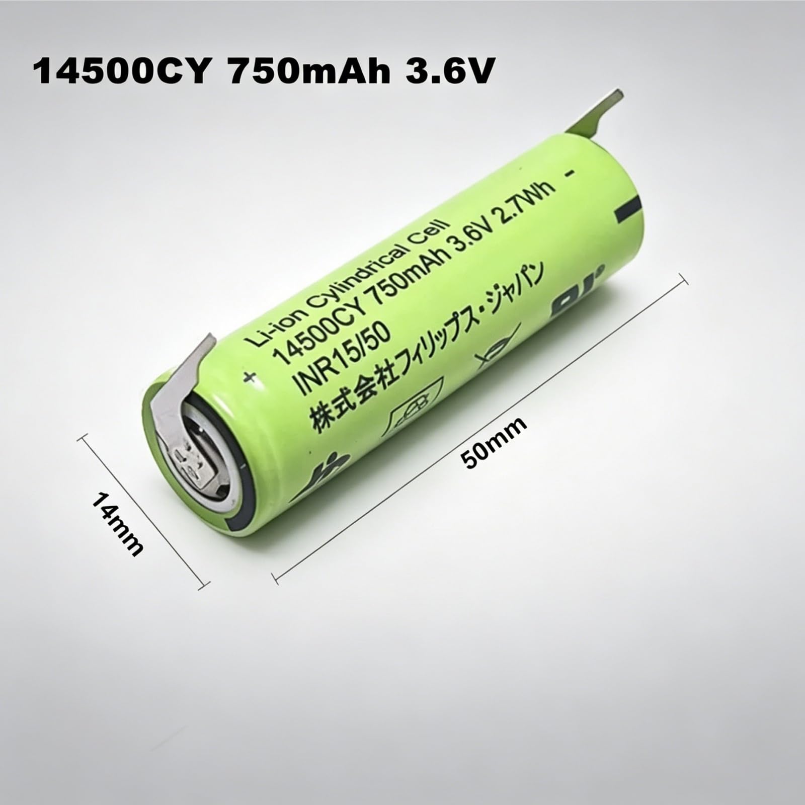 2 Stück Batterien for elektrische Zahnbürsten. Kompatibel mit Philips Sonicare HX89, HX91, HX99, HX65, HX63, HX6310, HX6312, HX6730, HX6710, HX6712, HX6950, HX6960, HX8920 und HX9140