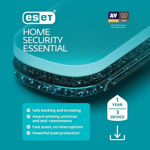 ESET Home Security Essential | Antivirus | 2025 Edition |