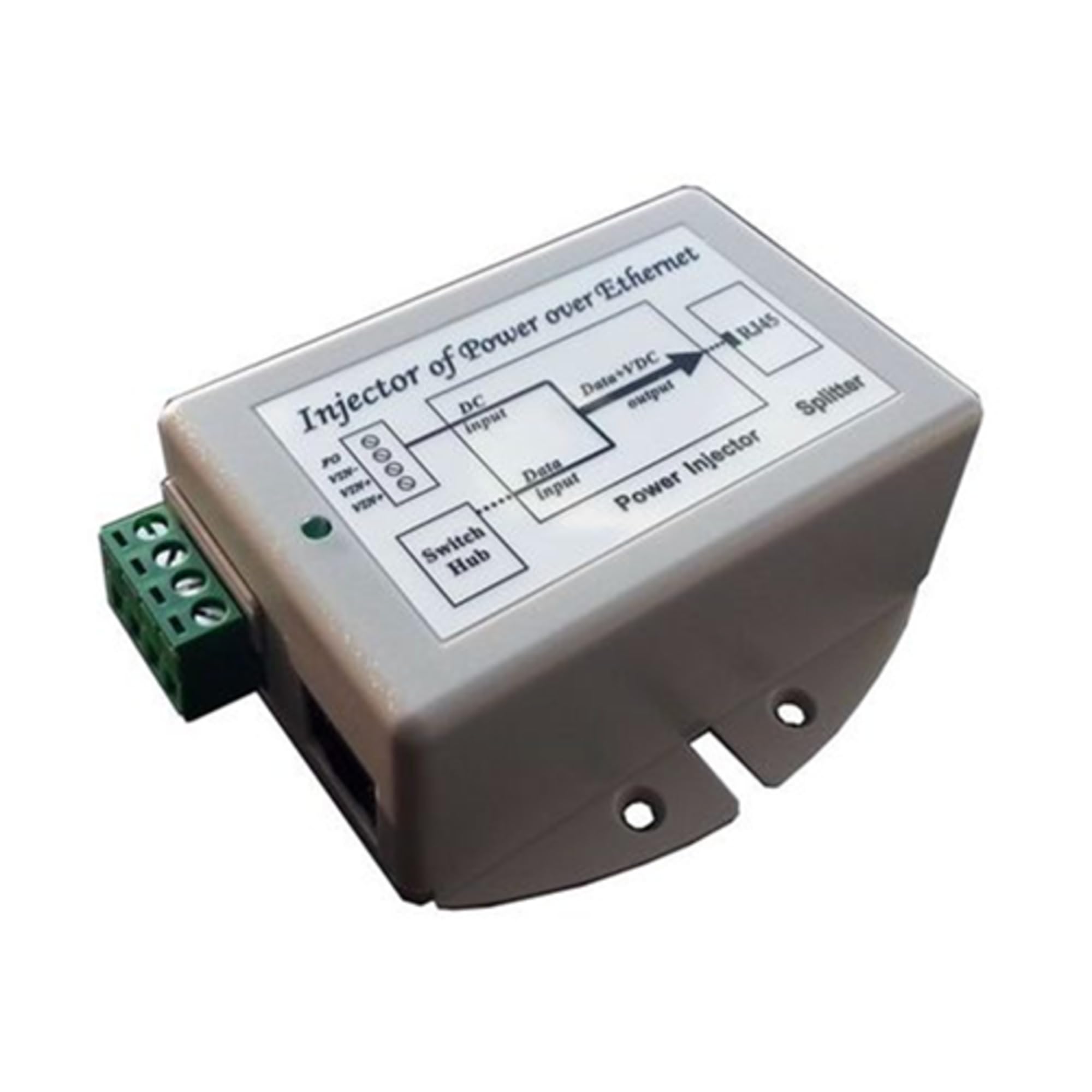 Tycon Power Systems TP-DCDC-4824G DC to DC Converter 24V 24W Gigabit Passive PoE Inserter
