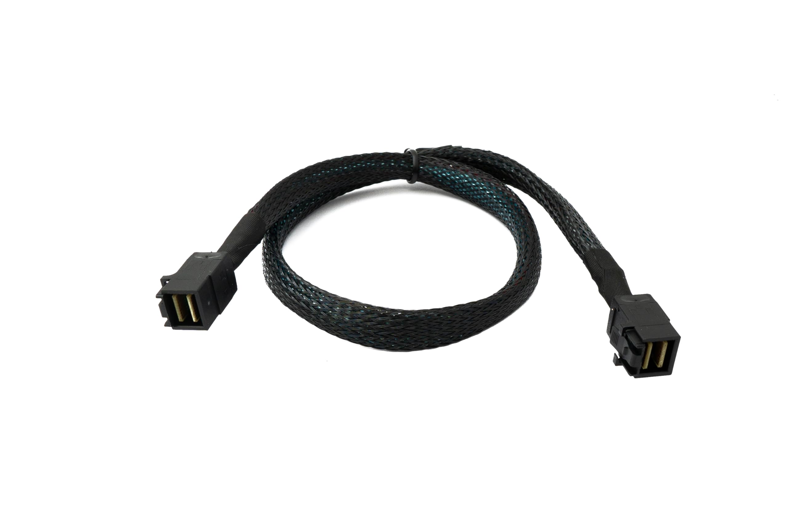 System-S SFF-8643 Câble 50 cm Mini SAS HD mâle vers mâle tressé haute densité pour disque dur