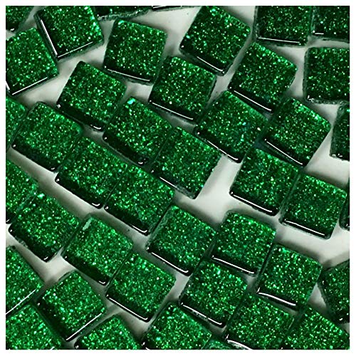BANGHA Mosaique,Tesselles Mosaique 170pcs Verre Multicolore mosaïque tuile Paillettes céramique mosaïque tuiles Bricolage Arts Artisanat Fabrication matériau (Color : 19)