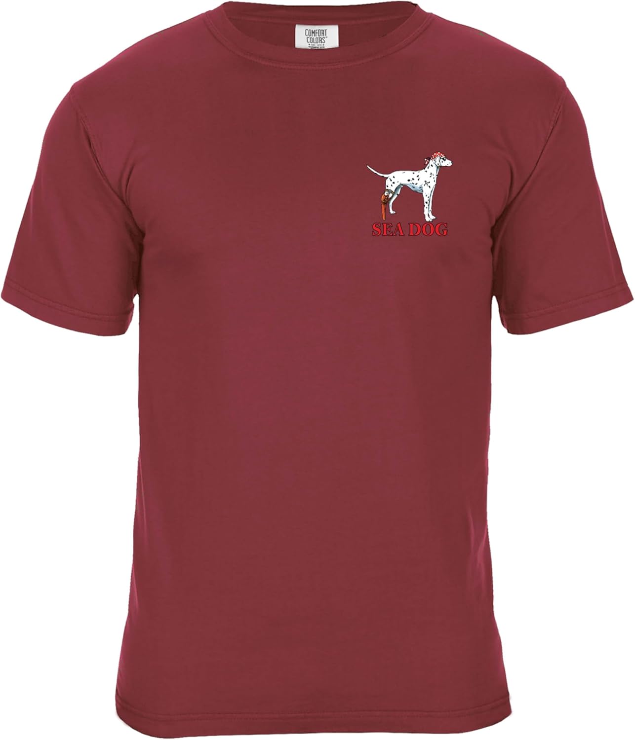 SEA DOG Vintage Graphic T-Shirt Garment Dyed 100% Ringspun Cotton, Relaxed Fit, Pre-Shrunk, Printed in USA - Drink Beer - Image 3