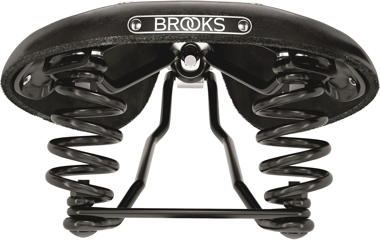 Brooks England Flyer Carved, Touring Leather Bike Saddle