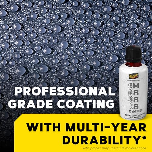 Meguiar's Professional Beyond Ceramic Paint Coating M888 - Multi-Year Ceramic Coating For Cars, Easy to Apply, Fills in Minor Defects with Exceptional Water Beading, Slickness, and Chemical Resistance - Image 4