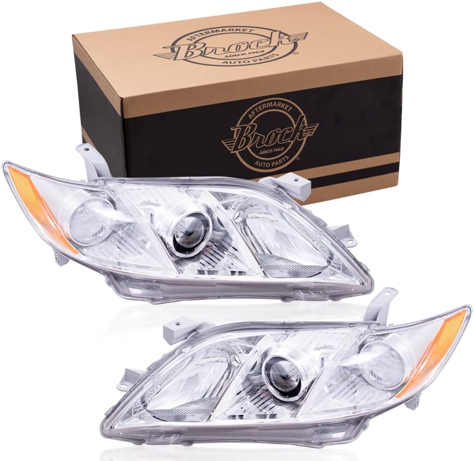 Brock Headlight for 2007-2009 Camry Hybrid Japan Built 8113033662 Set TO2502174