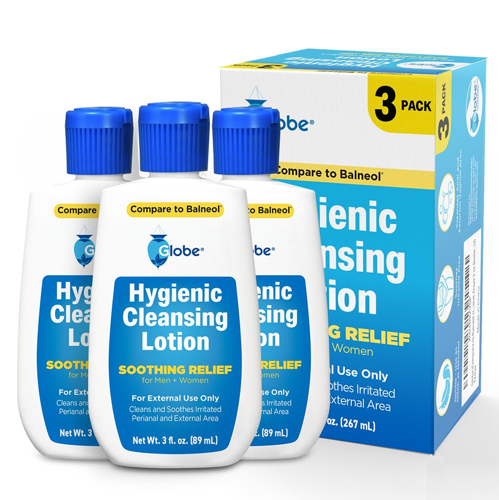 Amazon.com : Globe (3 Pack Hygienic Cleansing Lotion for Men and