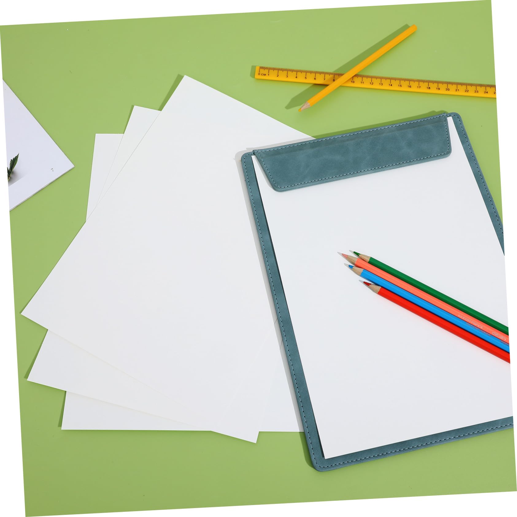 100 Blatt Druckerpapier Cremefarbenes aus Reinem Holzschliff Glatte Oberfläche Verknotung für Büro Schule Studio und Klare Ausdrucke