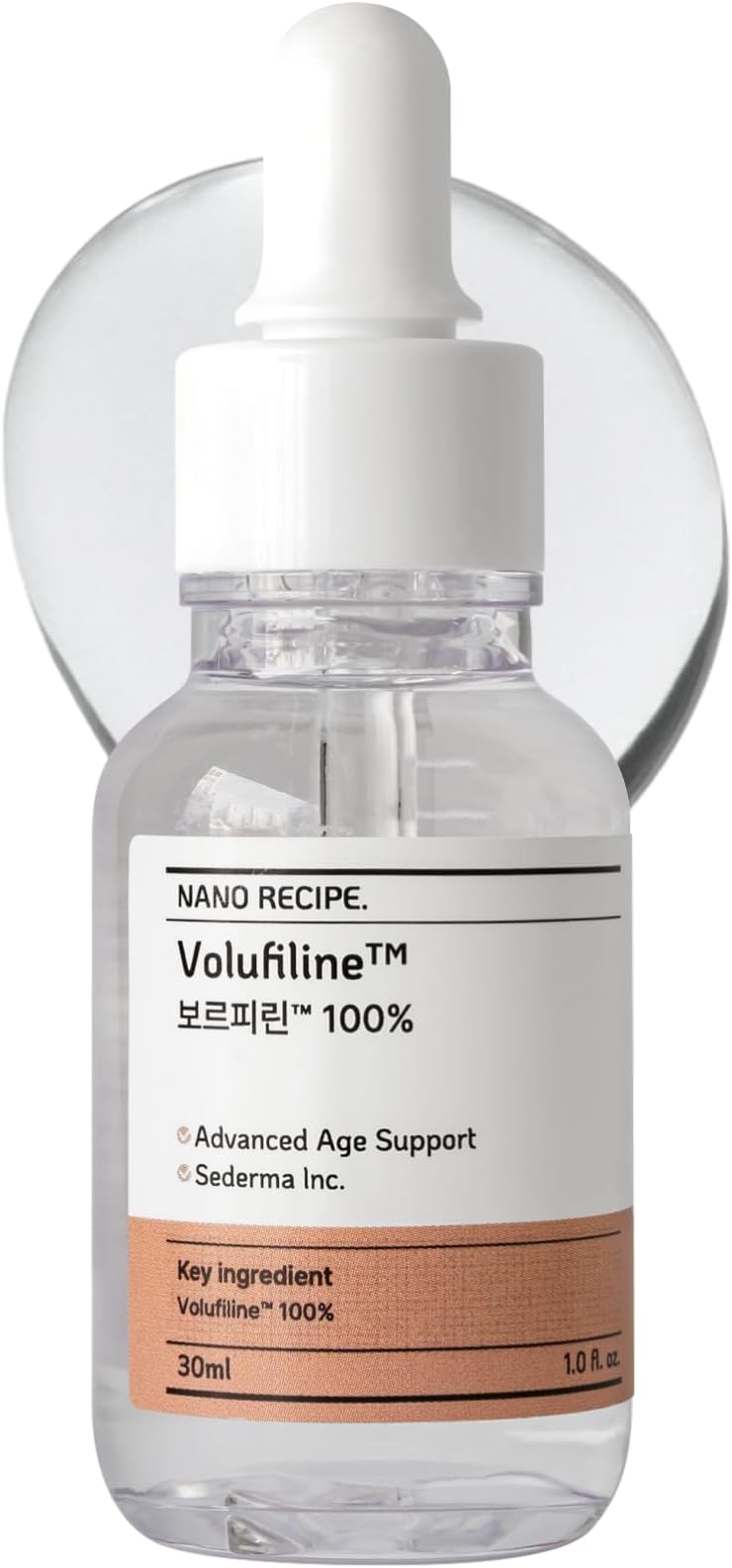 100% Volufiline 30ml (1 Fl Oz) Patented Cosmetic Ingredient from SEDERMA (France) Just Add A Few Drops DIY Skin Care, Lightweight, Firming