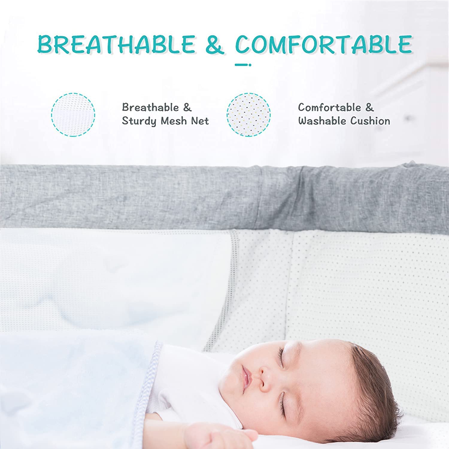 Bedside Sleeper 3-in-1 Baby Bassinet