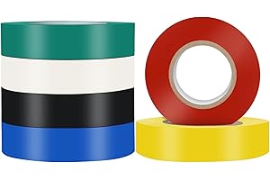 TSUBI Multicolor Electrical Tape: Enhance Your Wiring Projects with a Spectrum of Colors