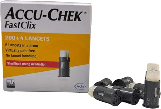 Accu-Chek Fastclix Lancets 200+4