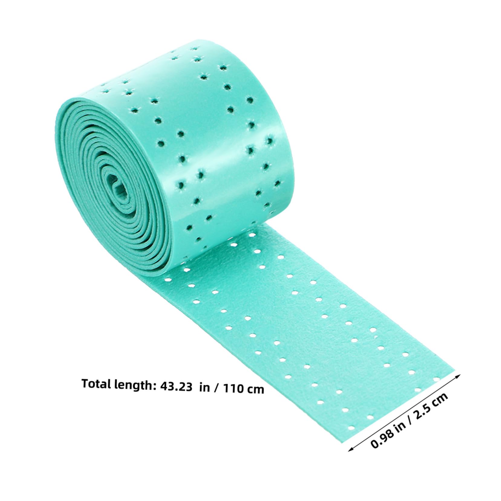 Garneck Tennis Badminton Racket Grip Tape 6 Rolls Easy Application High Absorption Pu Material Replacement Grip Tape Set