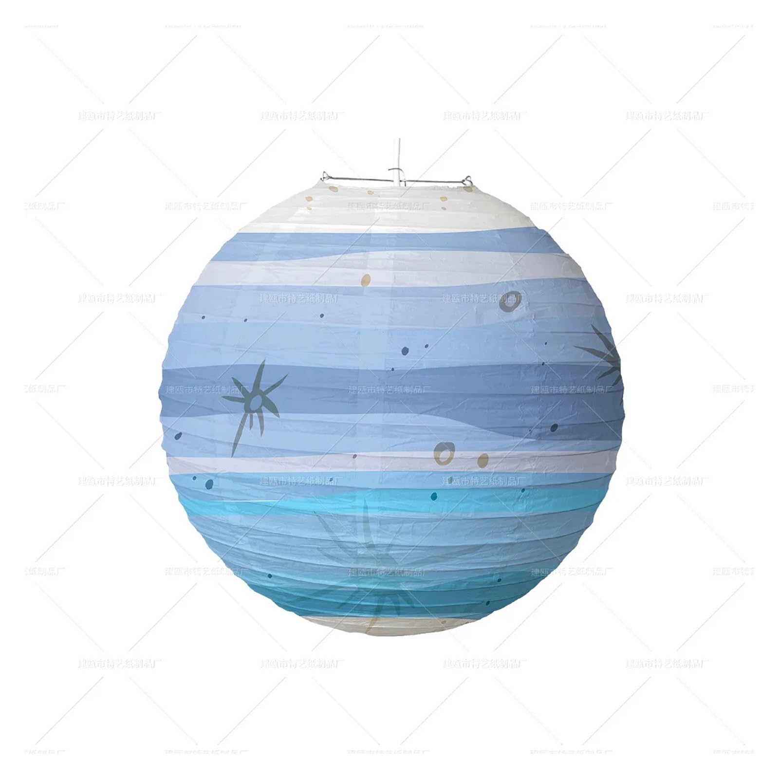 Zyayng Aqua Blue 3Pcs 30Cm Starry Sky Paper Lantern Birthday Party Decoration Supplies Festival Celebration Decor For Decoration(Aqua Blue)
