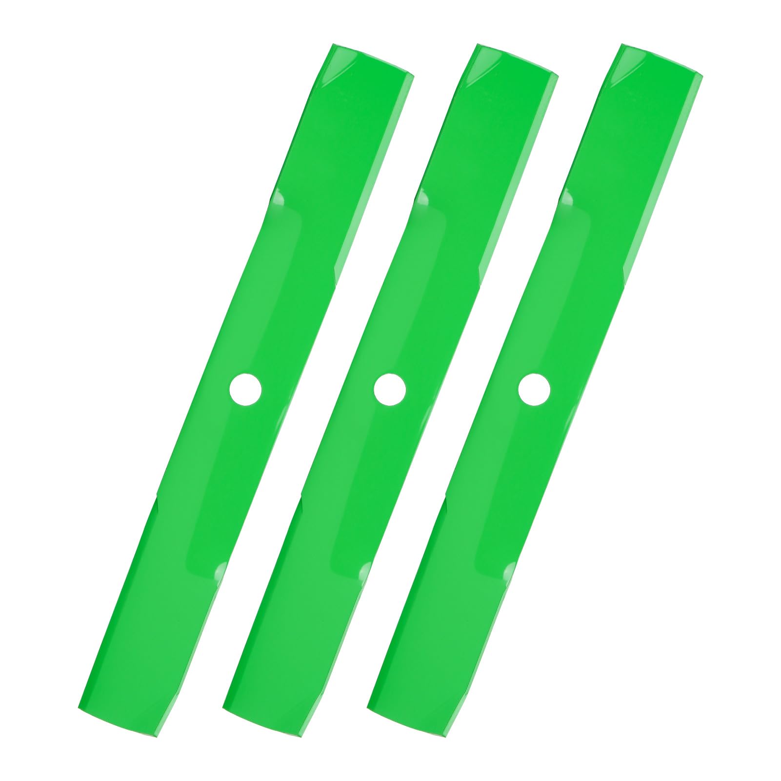 Mower Blade Fit for John Deere M115496 GY20569, LX288 GT245 325 335 345 355D 425 445 455 F725 G100, for Scotts M115496 S2554, for Sabre 2354HV 54 inch Deck Medium Lift 3 Pack