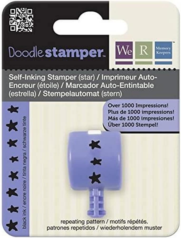 We R Memory KeepersStar Doodle Stamper for Scrapbooking