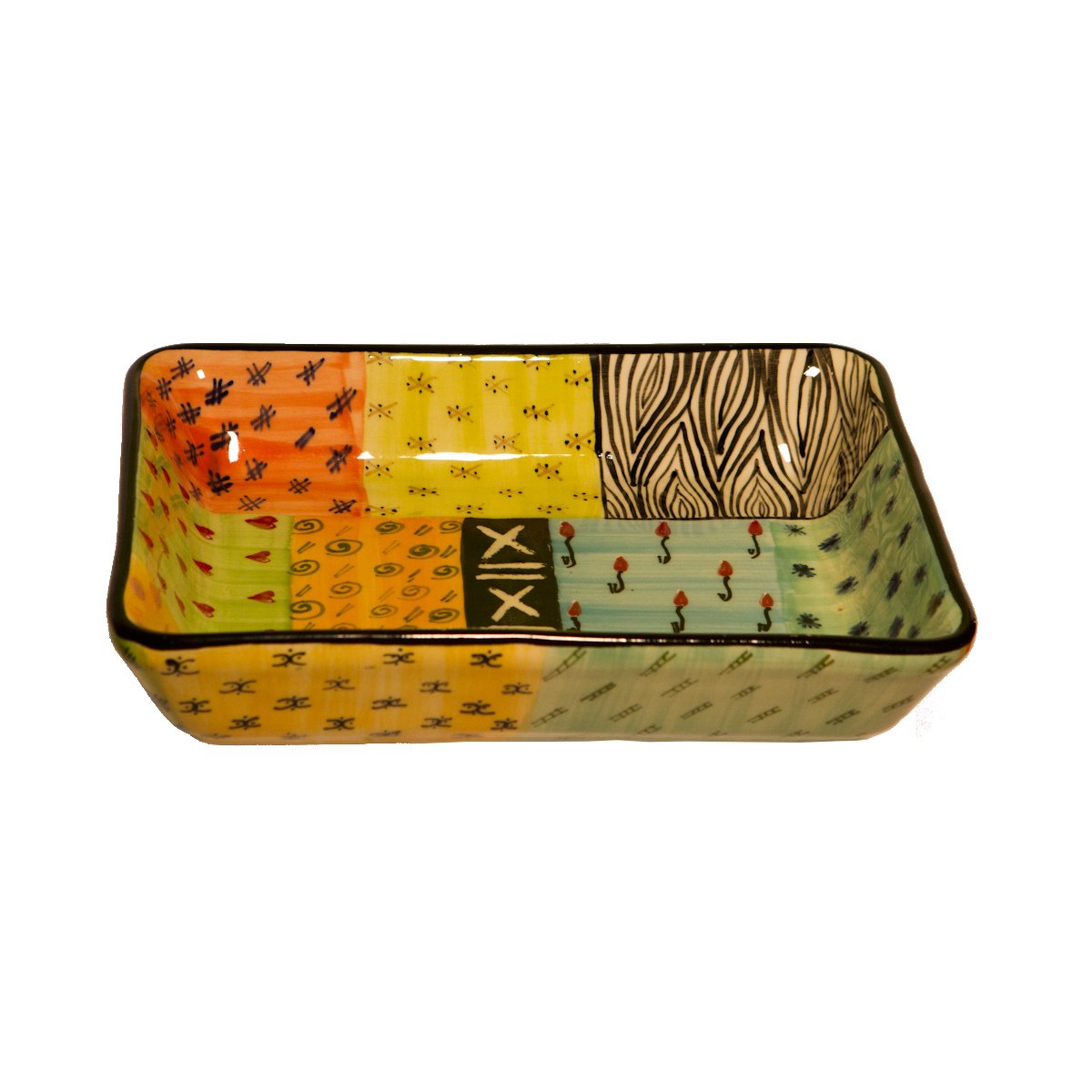 Afrikanische Auflaufform Design Crazy Afrika (Large) Backform Backschale Lasagneform
