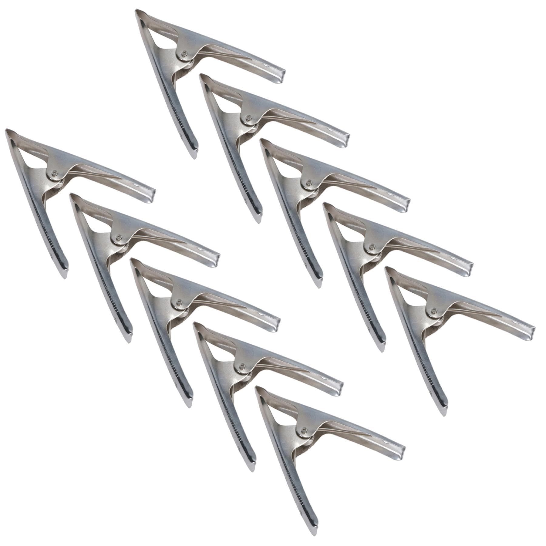 6" Metal Market Stall Clips/Clamps Grips Holder Clasp (10 Pack) TE371