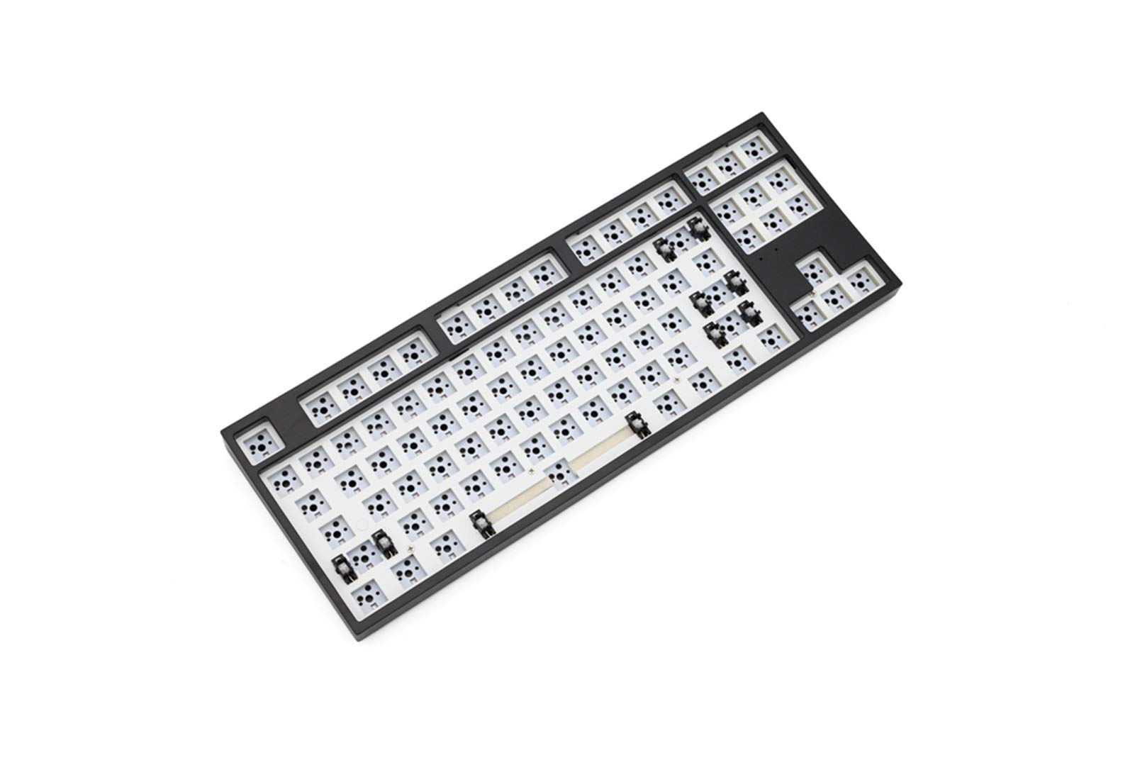 keyboard Stabilizer SK87 مزدوج الوضع بلوتوث 87 لوحة المفاتيح الميكانيكية كيت 80٪ T-K-L P-C-B دعم مفتاح سبيكة الساخنة R-G-B التبديل LED Computer Accessories