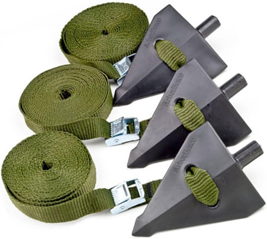 ATG-R Arbor Supplies Tree Guying Kit, Nylon - Small Trees 2-4 in Regular Soil